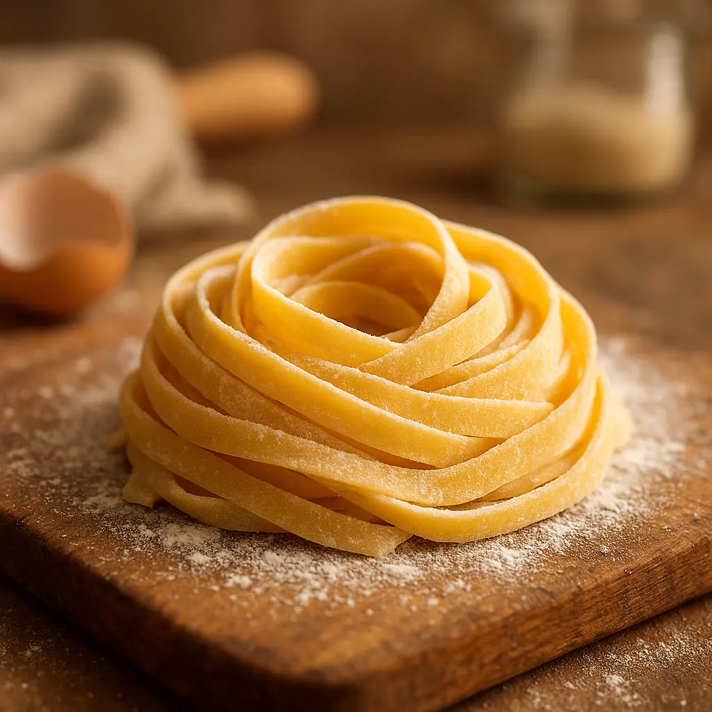 Fresh handmade pasta